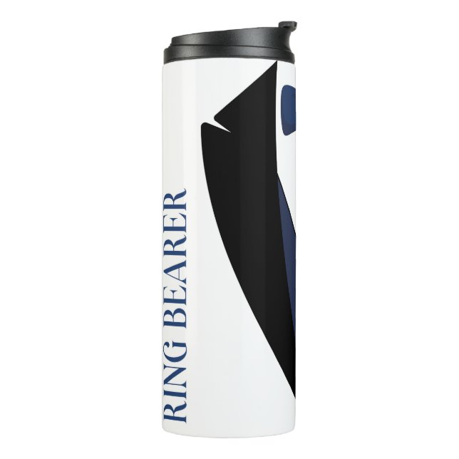 Termo Porta anillos de la fiesta nupcial  (Rotado hacia la izquierda)