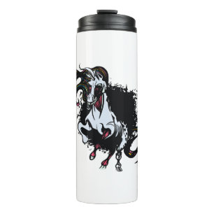Termo Posición de Unicornio Zombie