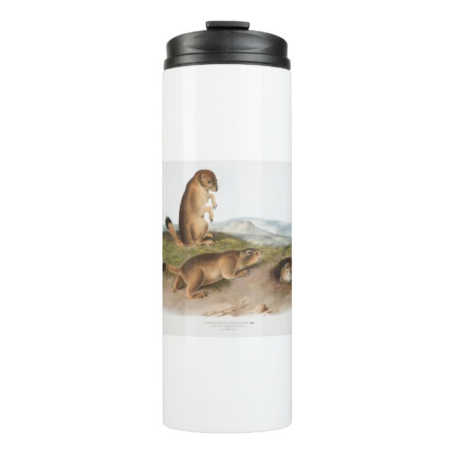 Termo Prairie Perro o Prairie marmot ardilla Camping (Anverso)