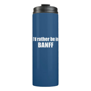 Termo Preferiría Estar En Banff Canada