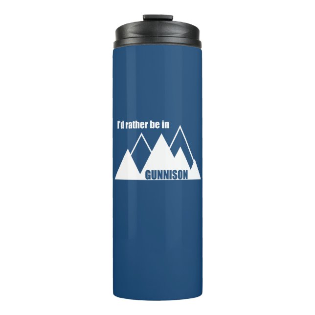 Termo Preferiría Estar En Gunnison Colorado (Anverso)