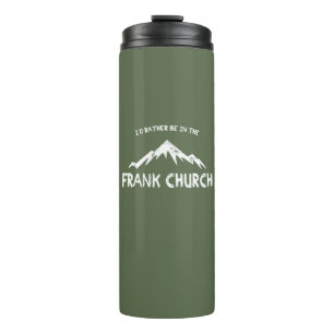 Termo Preferiría estar en la Iglesia de Frank