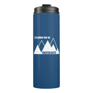Termo Preferiría Estar En La Montaña De Butte Colorado