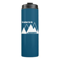Preferiría Estar En La Montaña Del Backcountry