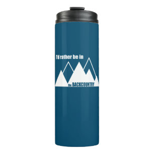 Termo Preferiría Estar En La Montaña Del Backcountry