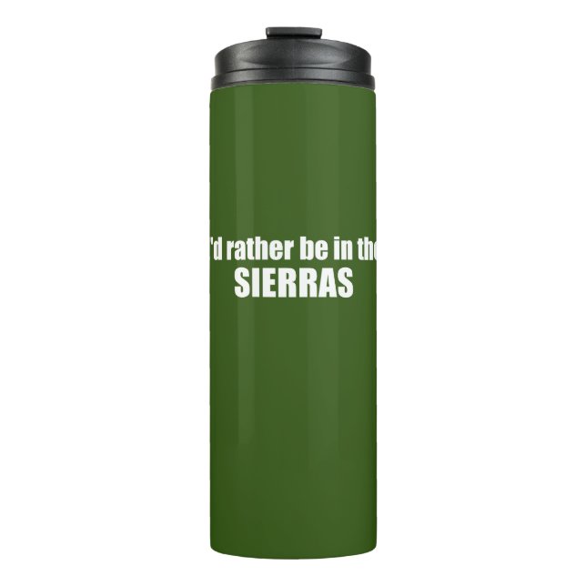Termo Preferiría Estar En Las Sierras (Anverso)