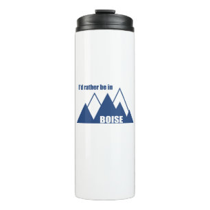Termo Prefiero estar en la montaña Boise Idaho