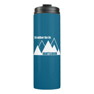 Termo Prefiero Estar En La Montaña Brattleboro Vermont