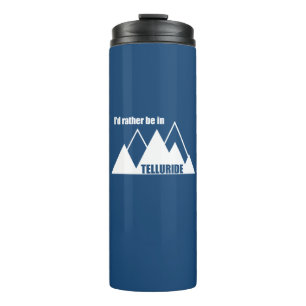 Termo Prefiero estar en la montaña Telluride