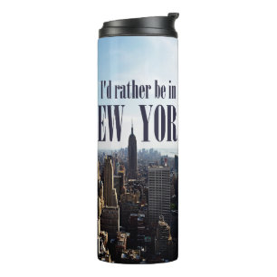 Termo "Prefiero estar en Nueva York"