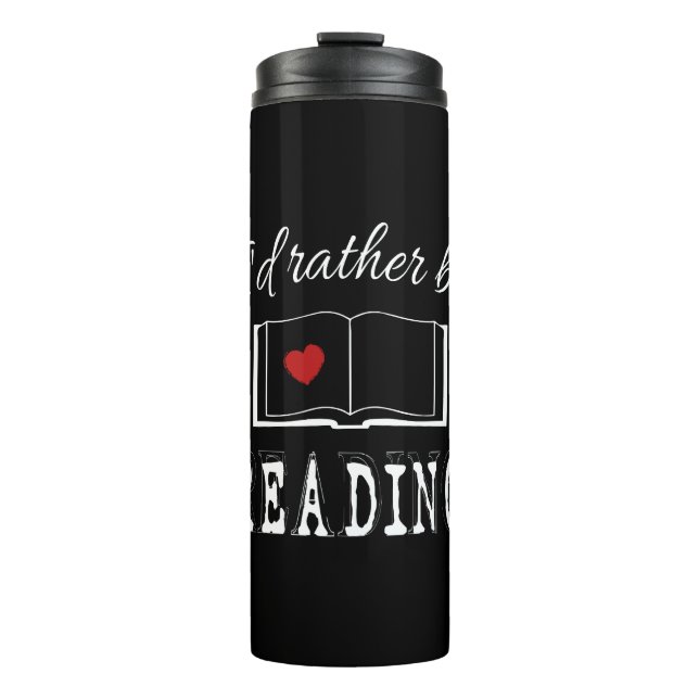 Termo Prefiero estar leyendo (Anverso)