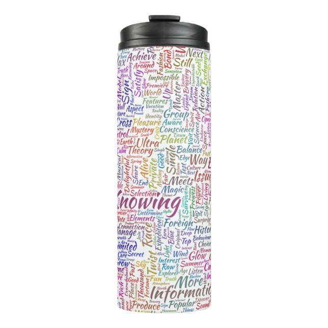 Termo Pregunta Apprendre Nuage MotssTexte Motif Mensaje (Anverso)