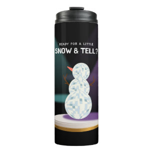 Termo Preparado para una pequeña nieve y decirle a Disco