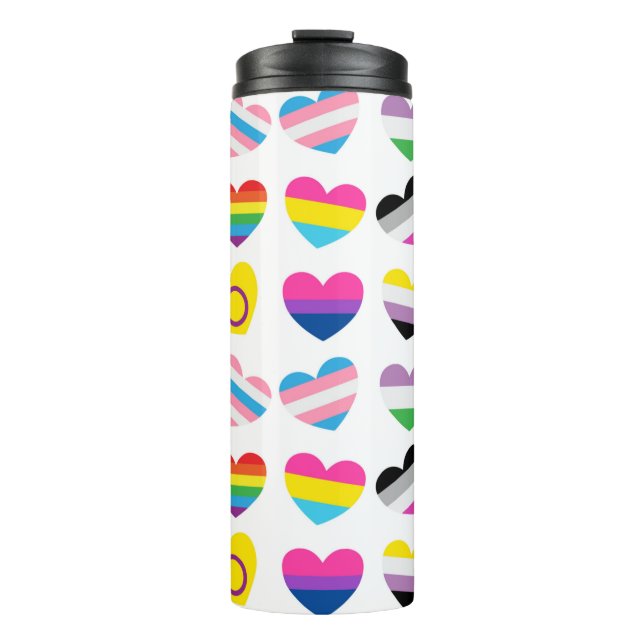 Termo Pride Corazón Termal Tumbler (Anverso)