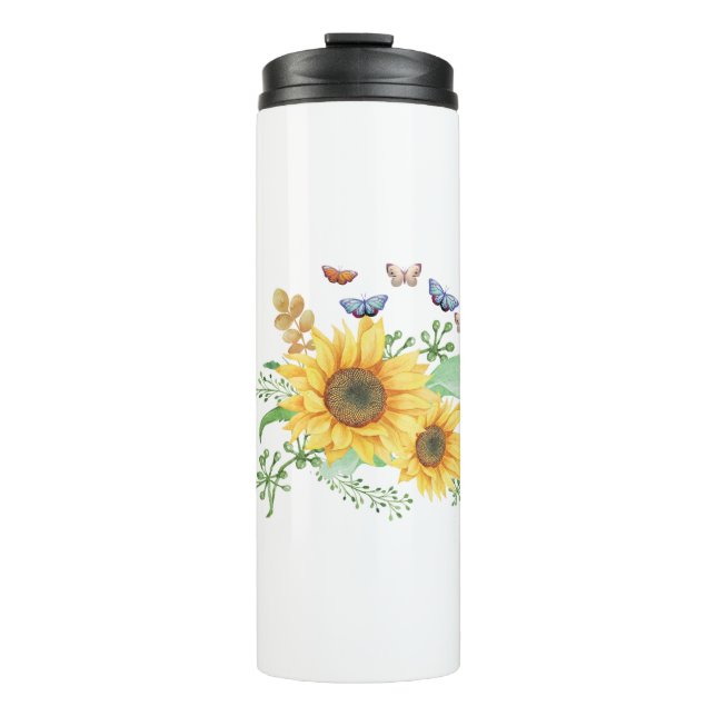 Termo primavera de girasol (Anverso)