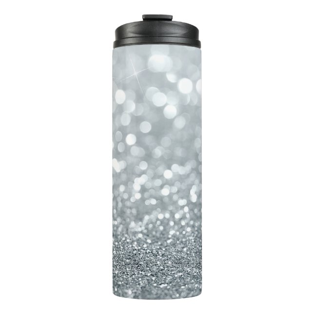 Termo Princesa Brillo Plateado Glamour  (Anverso)