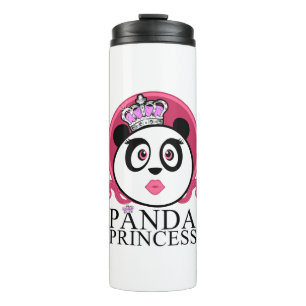 Termo Princesa Panda Panda Reina Corona Lindo