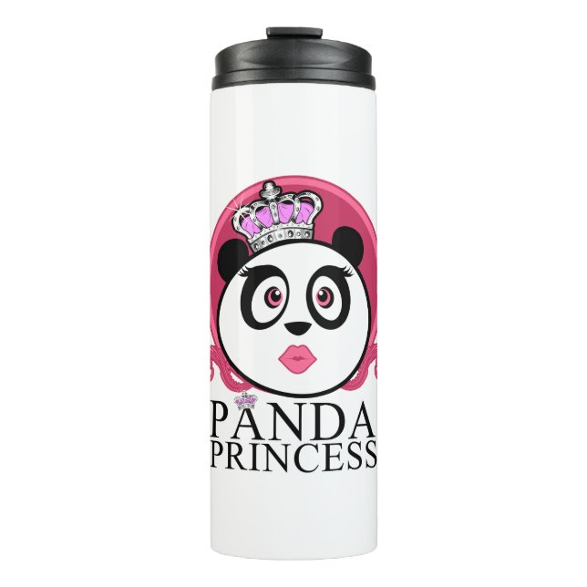 Termo Princesa Panda Panda Reina Corona Lindo (Anverso)