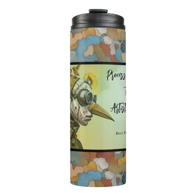 Termo Process Your Trauma Through Art Mug. (Anverso)