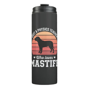 Termo Profesor de Física Amante de los Perros Mastín
