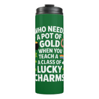 Profesor de St Patricks Encantador Afortunado Irla