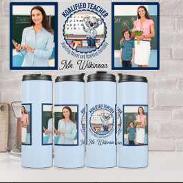 Termo Profesor Koalificado Cute Koala regalo de educador