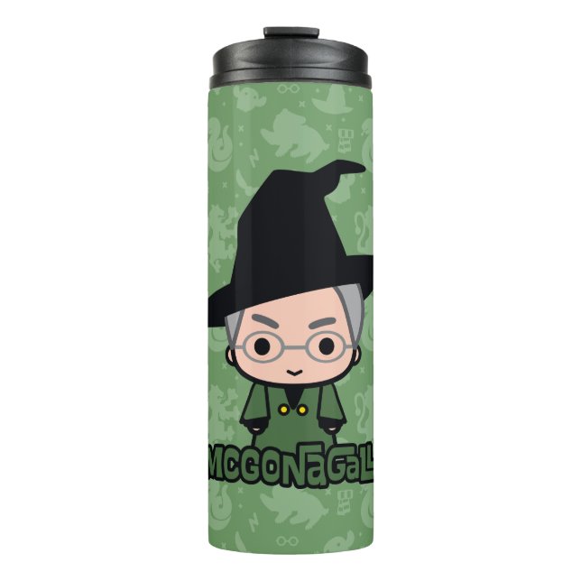 Termo Profesor McGonagall Cartoon Character Art (Anverso)