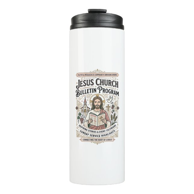 Termo Programa de Boletín de la Iglesia de Jesús Boletín (Anverso)