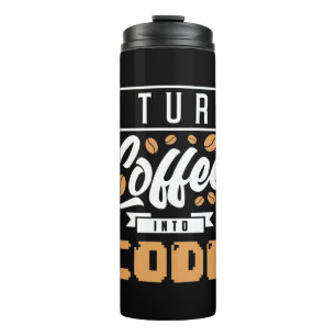 Termo Programador Convierte El Café En Código