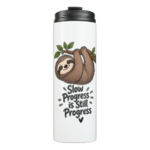 Progreso Lento Es Todavía Progreso Cute Sloth