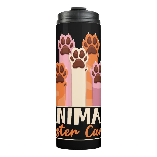 Termo Protección de animales de compañía Rescate de anim (Anverso)