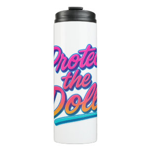 Termo Protege a las Muñecas Arte Retro Neón