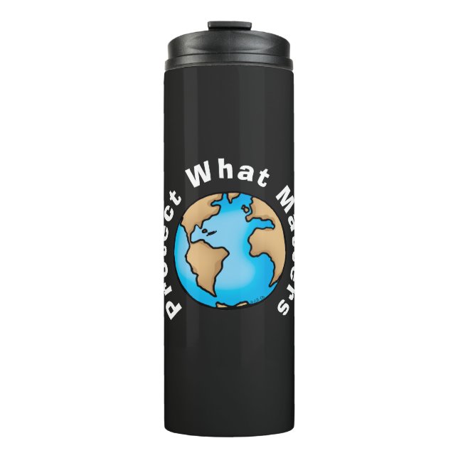 Termo Protege lo que importa Diseño Ecológico de la Tier (Anverso)