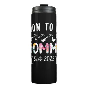 Termo Próximamente Mamá Este 2022 Nueva Abuela Floral