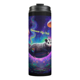 Termo Psicodélico Trippy Hippie Opossum Personalizado Pe