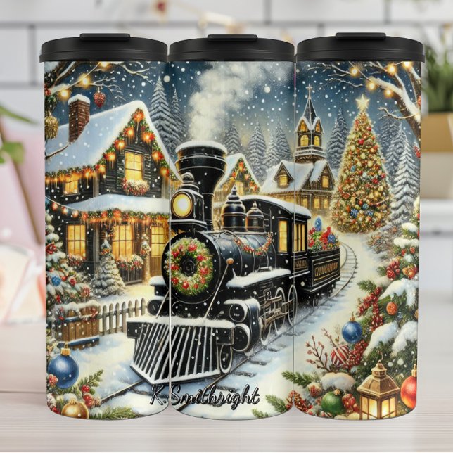 Termo Pueblo clásico de tren de Navidad País de las Mara (Subido por el creador)