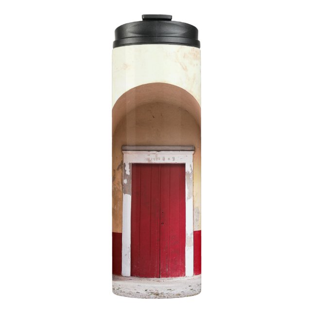 TERMO PUERTA DE MADERA ROJA (Anverso)