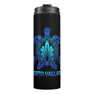 Termo Puerto Vallarta Meco Océano Azul Turca