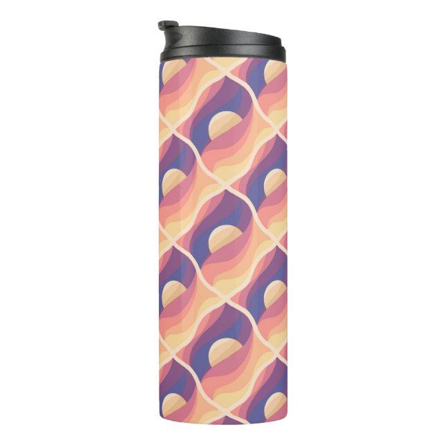 Termo Puesta de sol boho (Rotado hacia la derecha)