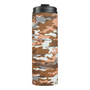 Termo Punto de Polka del Camuflaje: Resumen Sin Maravill