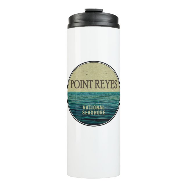 Termo Punto Reyes Aves nacionales del Océano marino (Anverso)