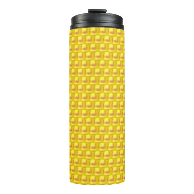 Termo Puntos de oro elegantes modernos (Anverso)