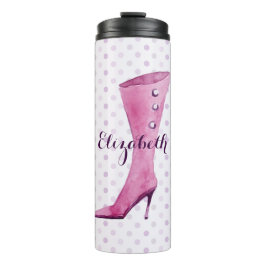 Termo Purple stiletto heel boot personalizado