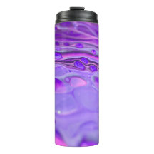 Púrpura acrílico rosa, mármol de pintura de arte f