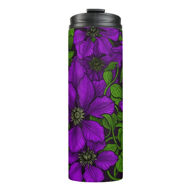 Termo Púrpura Clematis (Anverso)