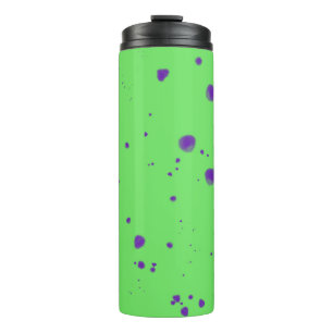 Termo Púrpura verde neón