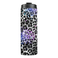 *~* Purpurina Arcoiris Lugares de leopardo animal 