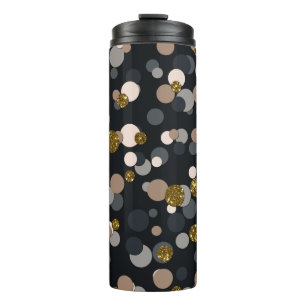 Termo Purpurina Confetti Peach, Maple, Gray and Gold