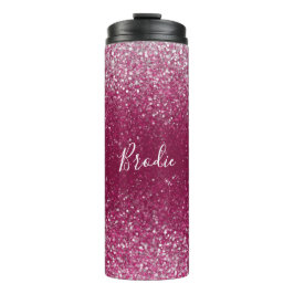 Termo Purpurina de Borgoña y Plata