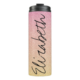 Termo Purpurina rosa de Lemonade Ombre